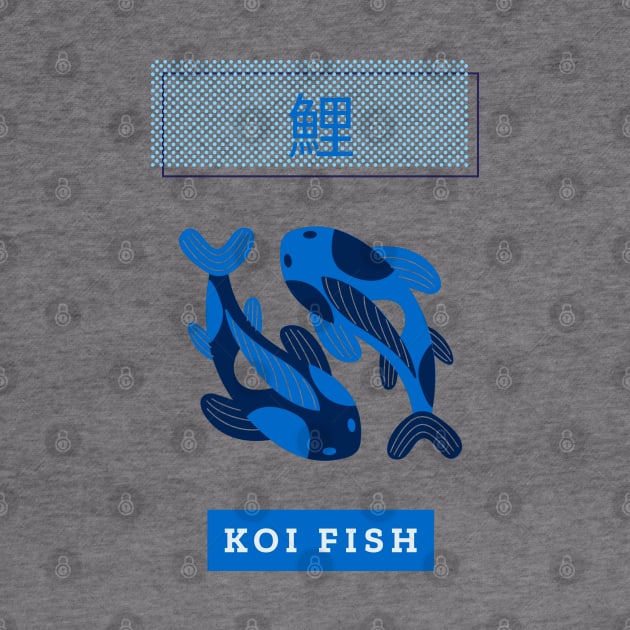 Love For Your Japanese Culture By Sporting A KOI Fish Design by ForEngineer